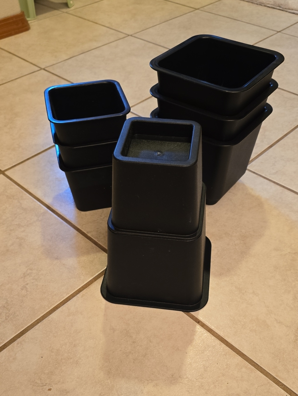 Set of 8 Bed Riser Cubes